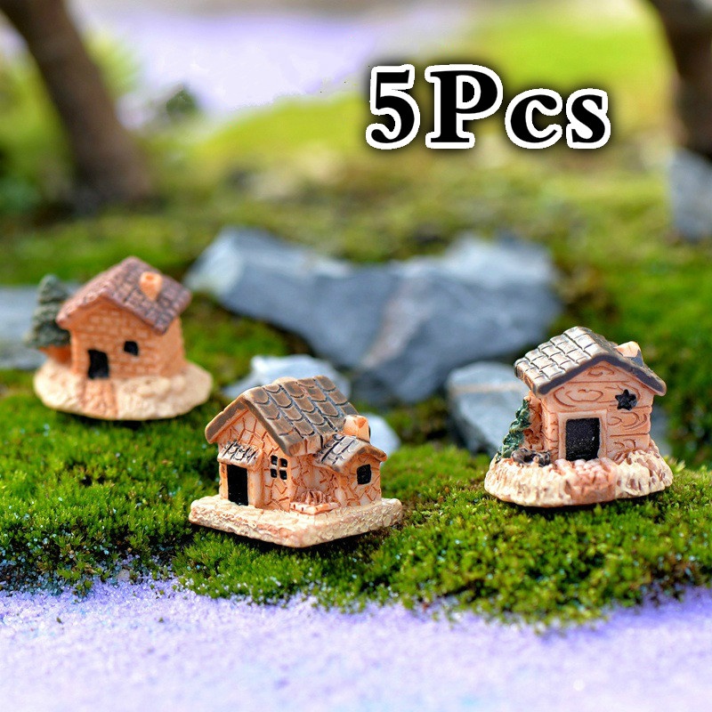 Home Decor Za - 5 uds Mini casa de muñecas
