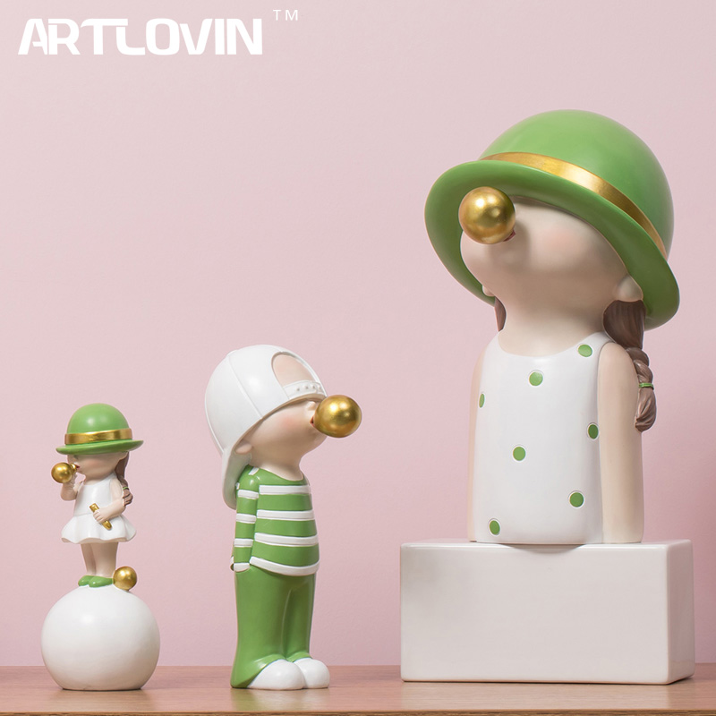 Home Decor Za - Figuras de personajes de estilo nórdico