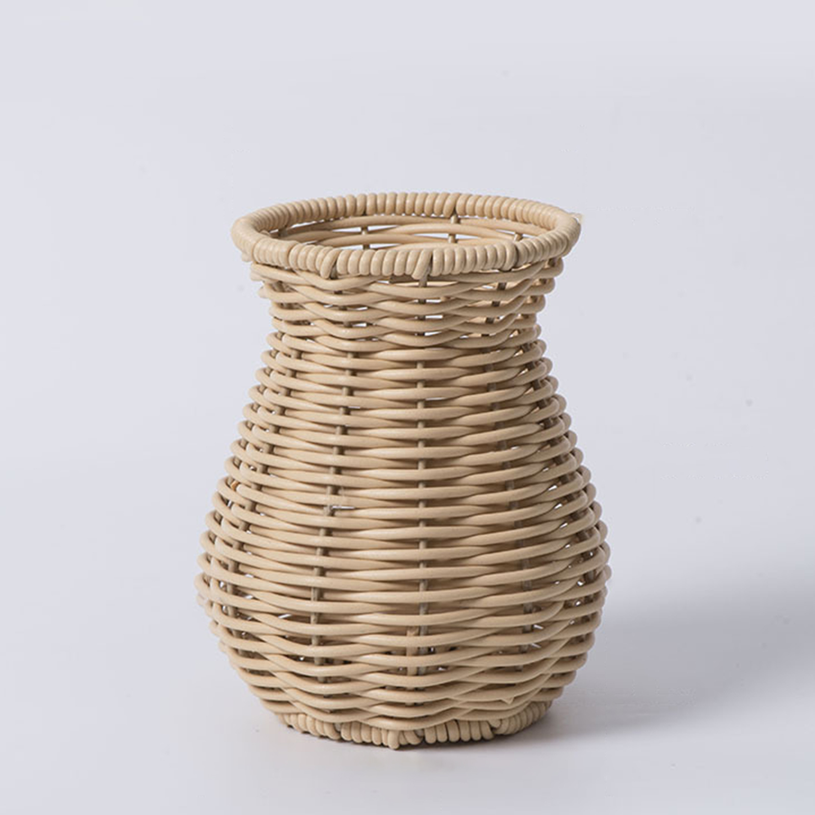 Rattan Plant Basket - Soporte de flores secas tejido a