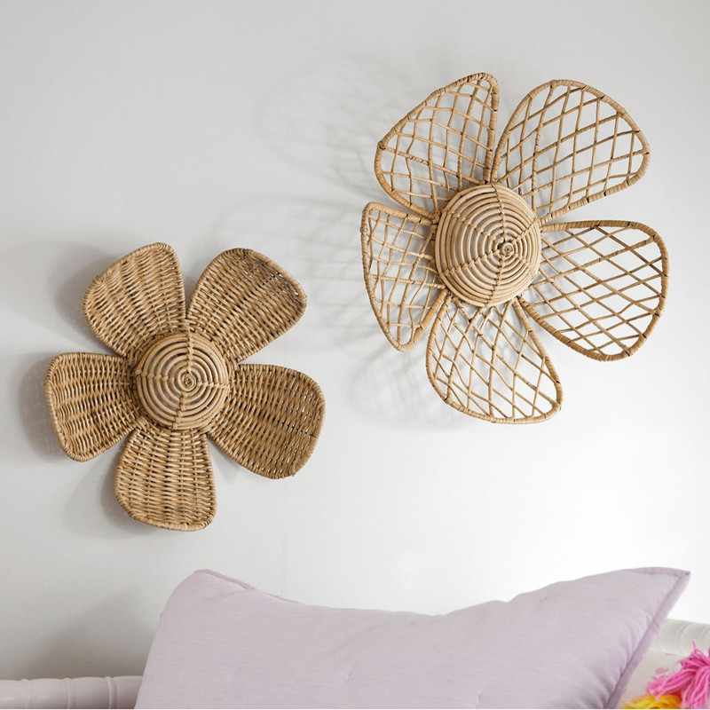 Home Decor Za - Adornos de pared de flores de