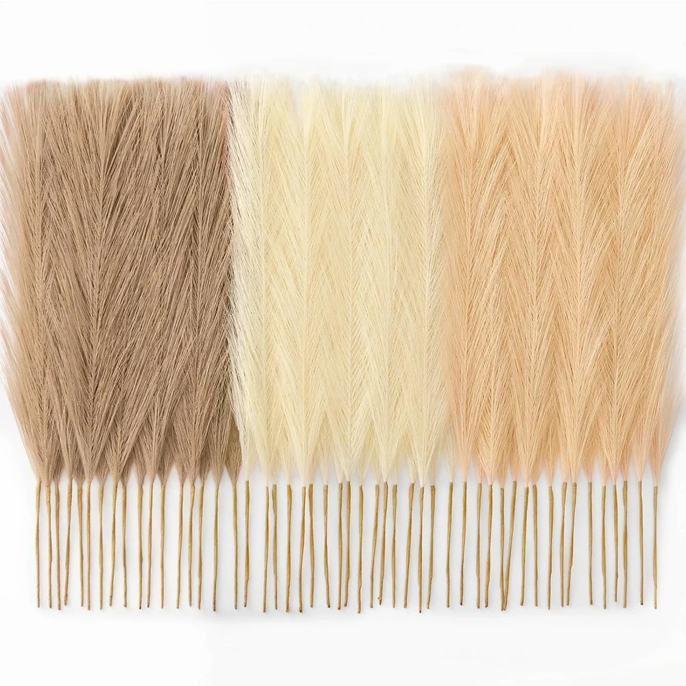 Pampas Grass Decor - 15 Piezas de Hierba de Pampas