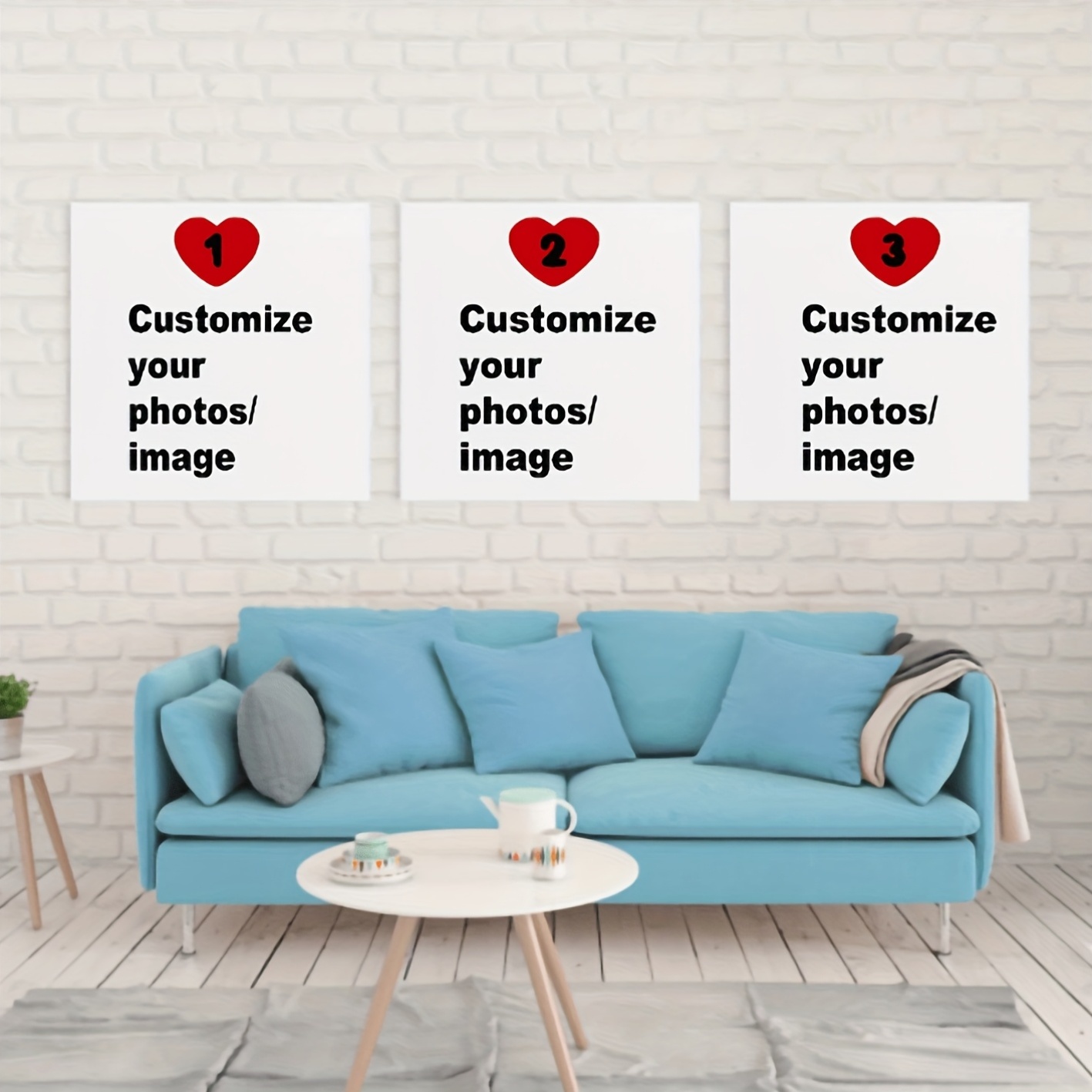 Home Decor Theme - 3 unids/set de póster de lienzo