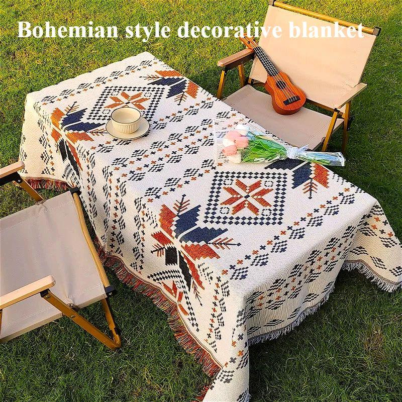 Manta para Acampar al Aire Lib - Linen Table Runner reseña y precio
