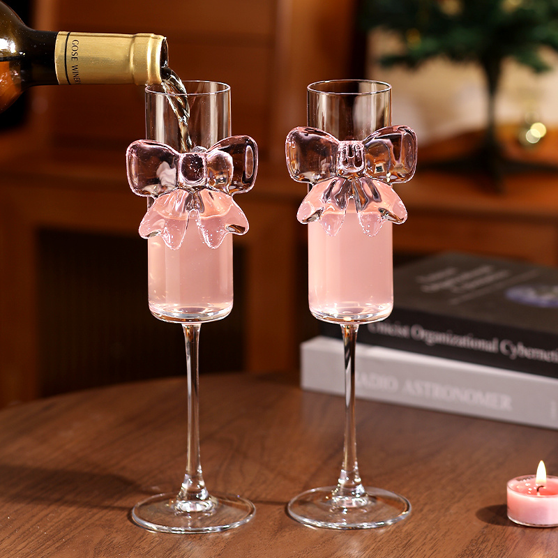 Copas de champán con forma de  - Home Decor Y2K reseña y precio