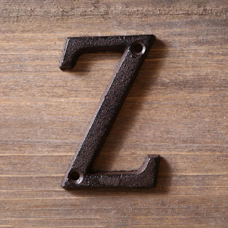 Letras y números de Metal de h - Home Decor Y2K reseña y precio