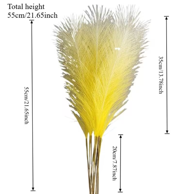 10 Piezas de Hierba de Pampas  - Pampas Grass Decor reseña y precio