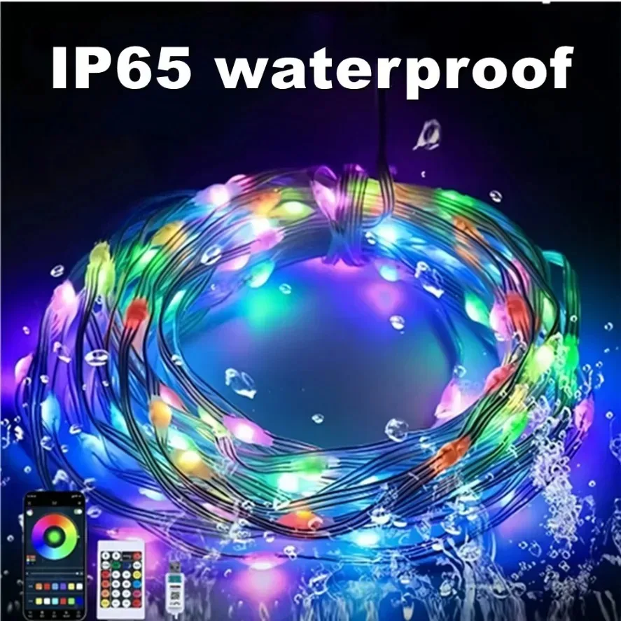 Guirnalda de luces LED RGB WS2 - Home Decor Free App reseña y precio