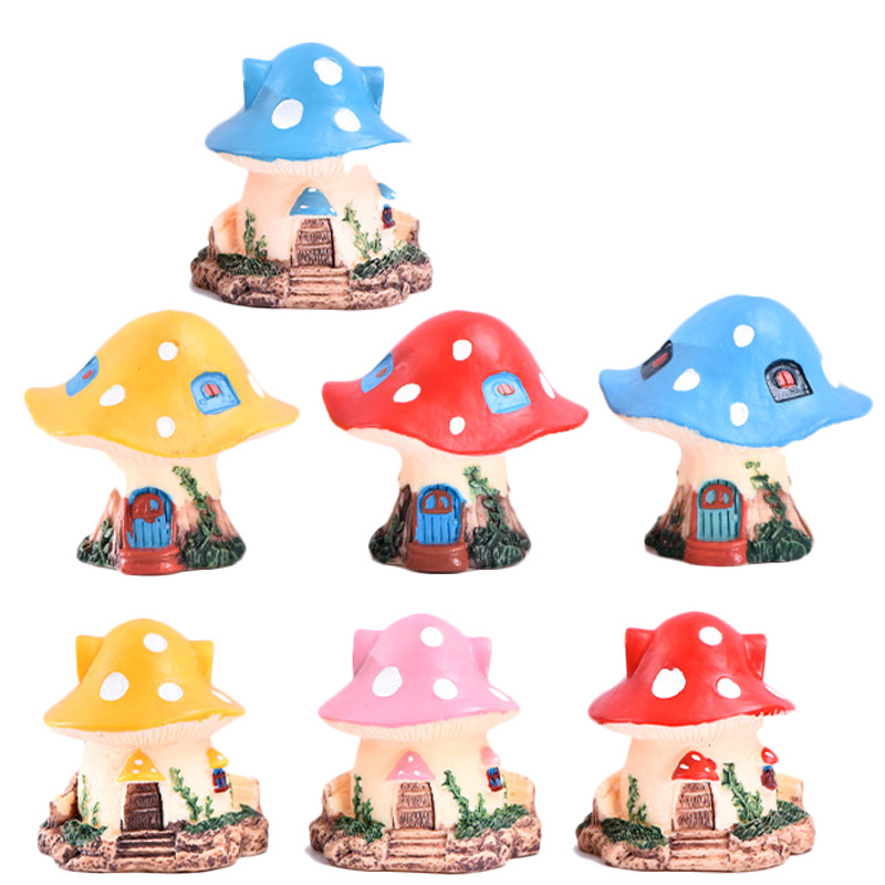 Mini casa de setas Kawaii para - Home Decor Za reseña y precio