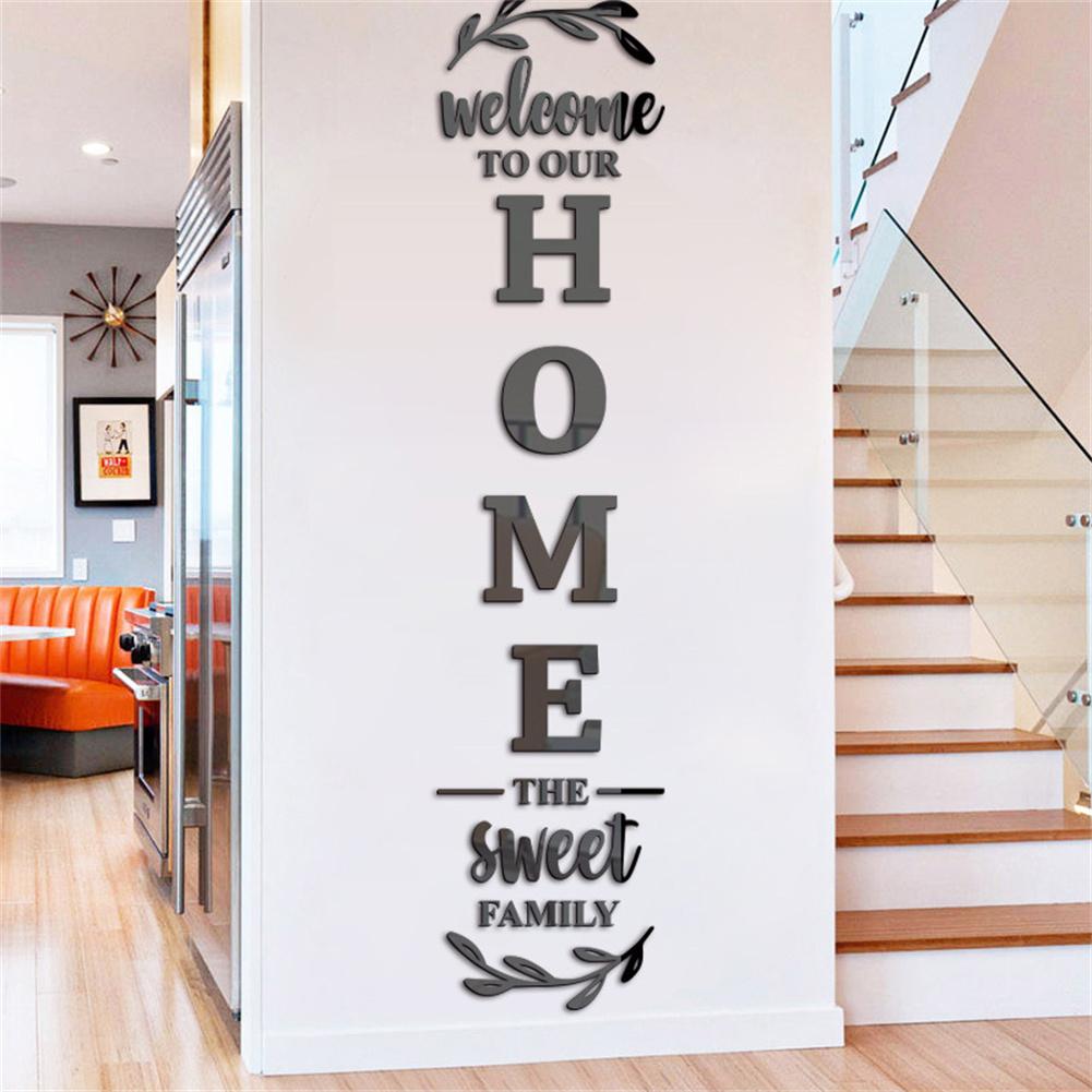 Adhesivo de pared de espejo 3D - Home Decor Y2K reseña y precio