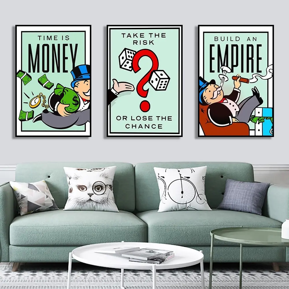 Cuadro moderno con estampado a - Home Decor Y2K reseña y precio