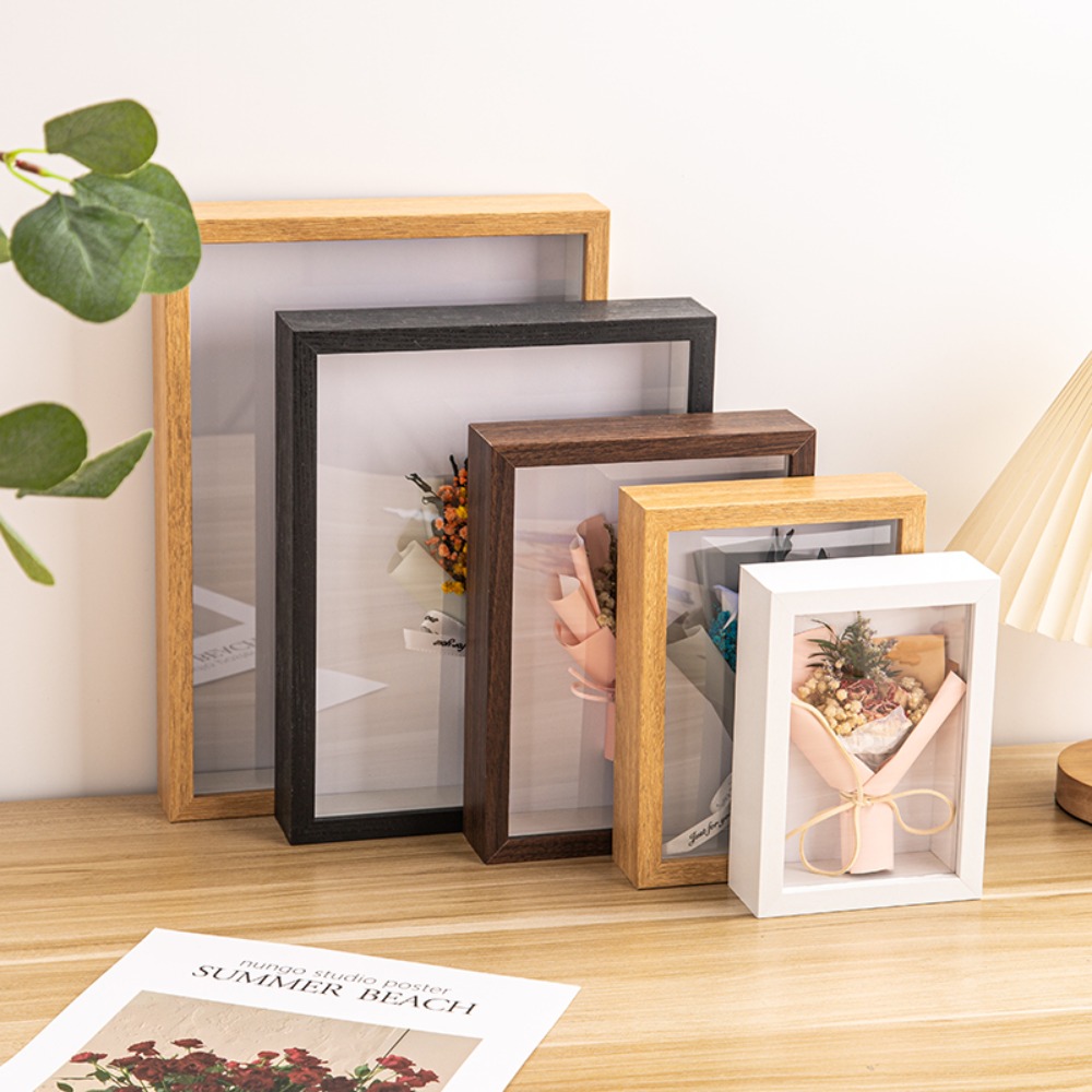 Marco de Exhibición Rectangula - Bamboo Photo Frame reseña y precio