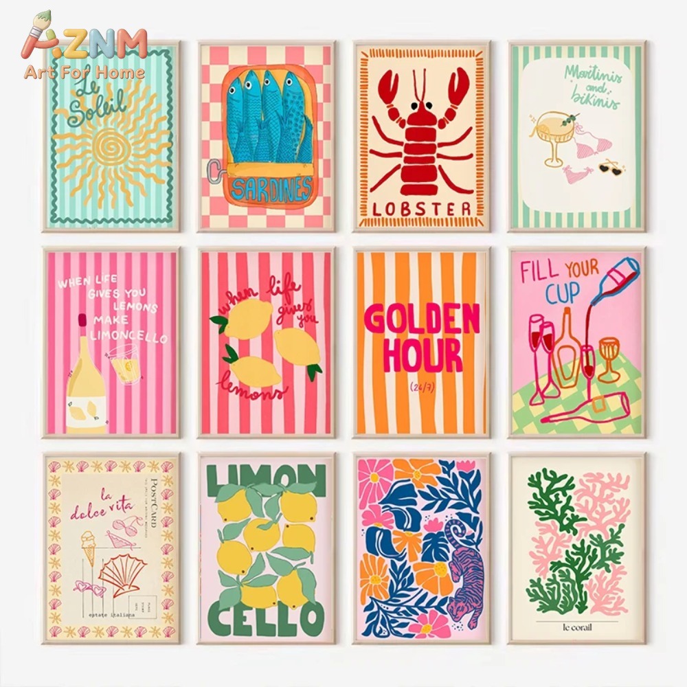 AZNM - Decoración de pared par - Home Decor Y2K reseña y precio