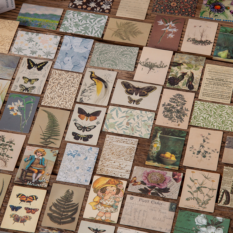 100 Hojas de Papel Retro para  - Home Decor Magazine reseña y precio