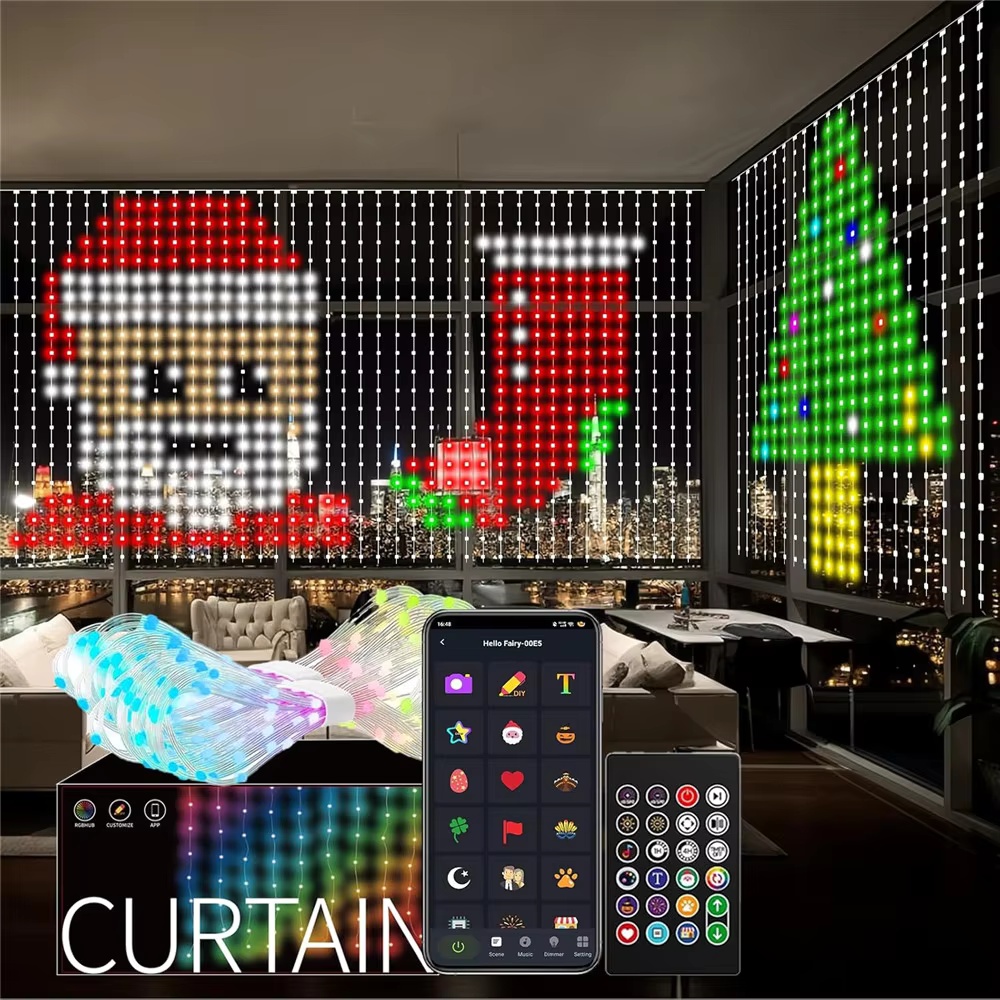Luces de Cortina Inteligentes  - Home Decor Free App reseña y precio