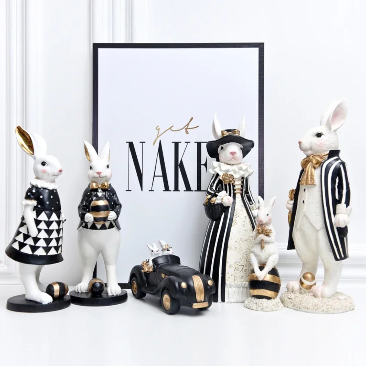Conejo de Pascua de palacio Pa - Home Decor Za reseña y precio