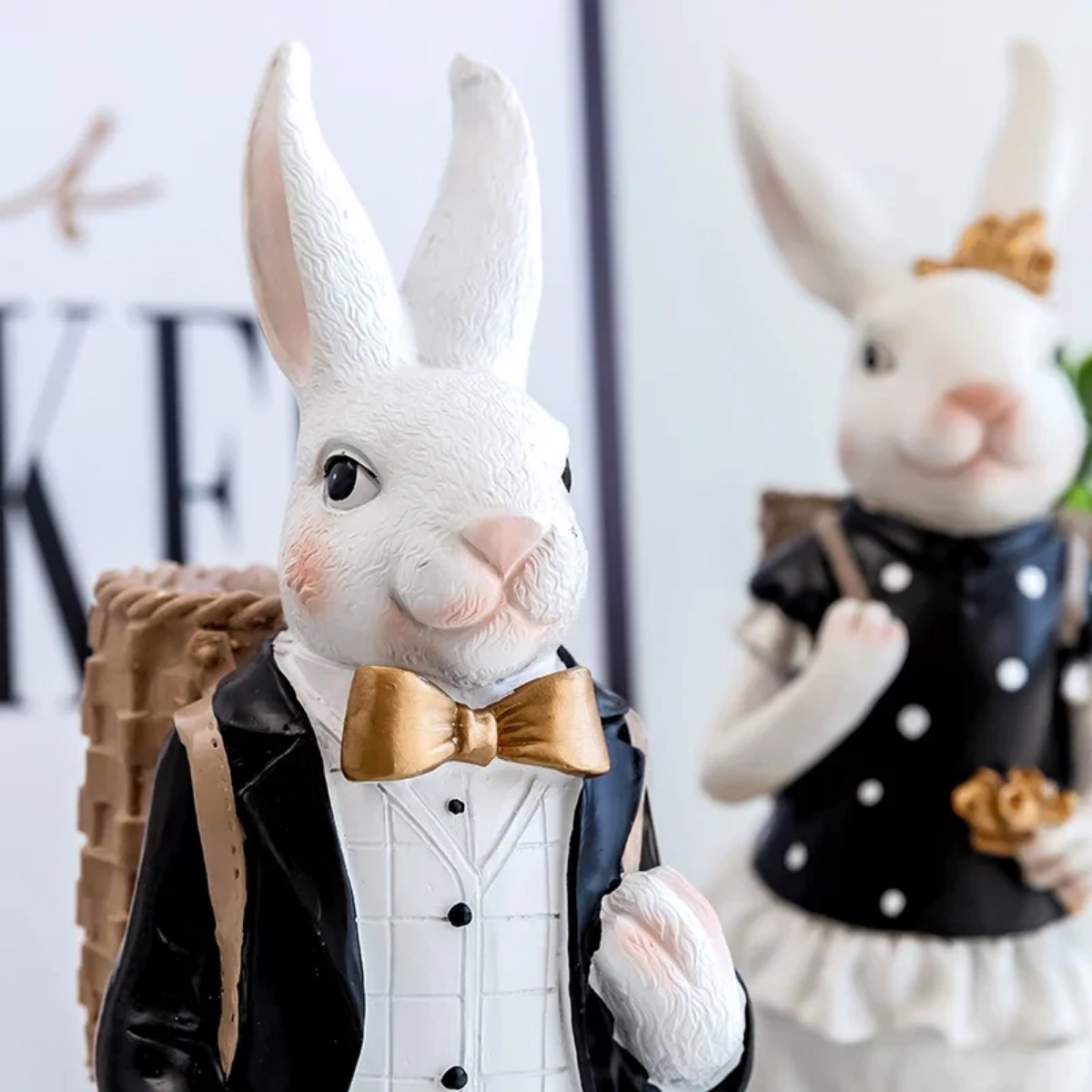 Conejo de Pascua de palacio Pa - Home Decor Za reseña y precio