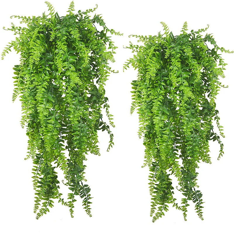 90cm planta Artificial vid dec - Rattan Plant Basket reseña y precio