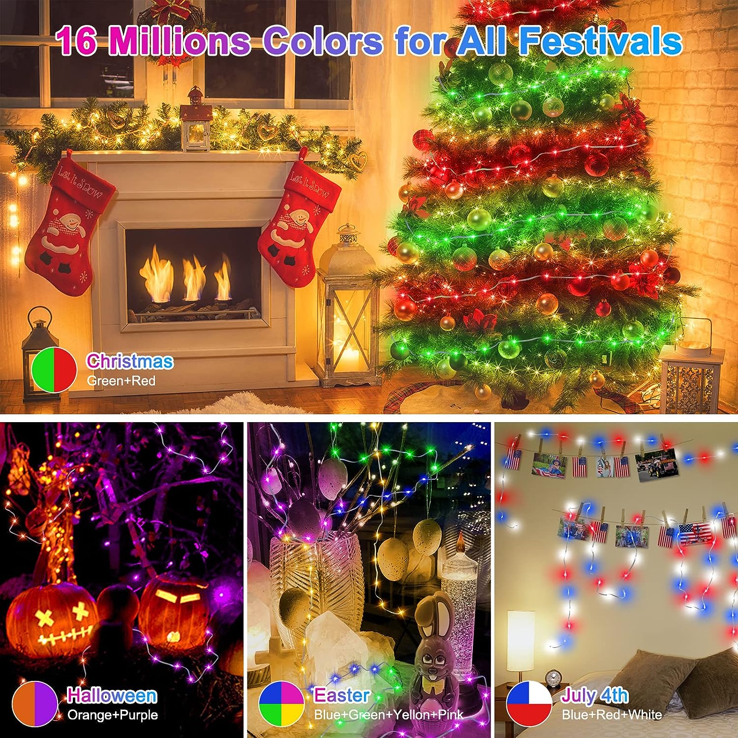 Luces LED WS2812B Impermeables - Home Decor Free App reseña y precio