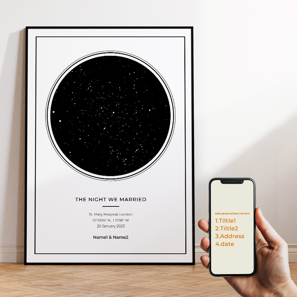 Mapa de estrella de cielo noct - Home Decor Theme reseña y precio
