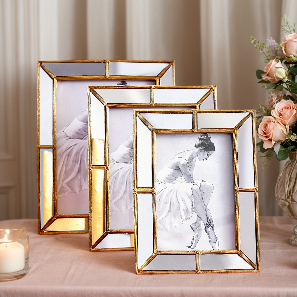 1 unidad, un marco para fotos  - Bamboo Photo Frame reseña y precio